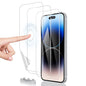 JDHDL 3 Pack Flexible Film Screen Protector for iPhone 12 Pro Max, Non-breakable Soft TPU Hydrogel Film for iPhone 12 Pro Max Screen Protector Film (NOT Glass)
