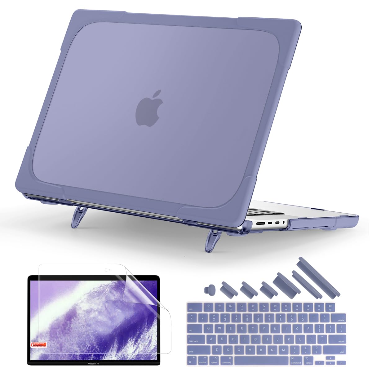Batianda Heavy Duty Case for MacBook Pro 16 inch 2026-2021, Gray