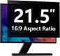 Computer Privacy Screen Protector 21.5 Inch with Hp Dell Acer Asus Samsung LG and More, Removable Security Shield Filter for 16:9 Aspect Ratio Monitor Like ViewSonic Sceptre AOC Koorui BenQ (21.5" Diagonal 16:9 1 Pack)
