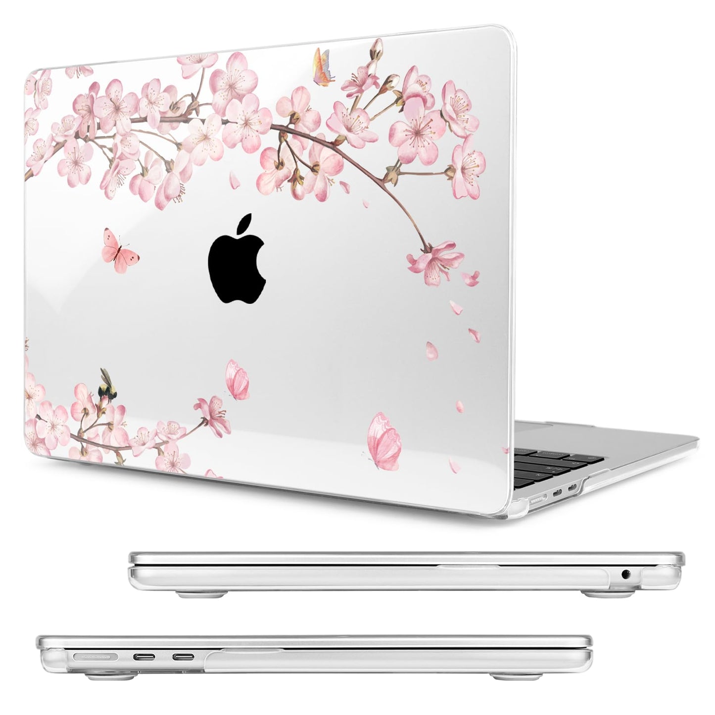 MecBevia Compatible with MacBook Air 15 inch Case M5 M4 M3 M2 2026-2023