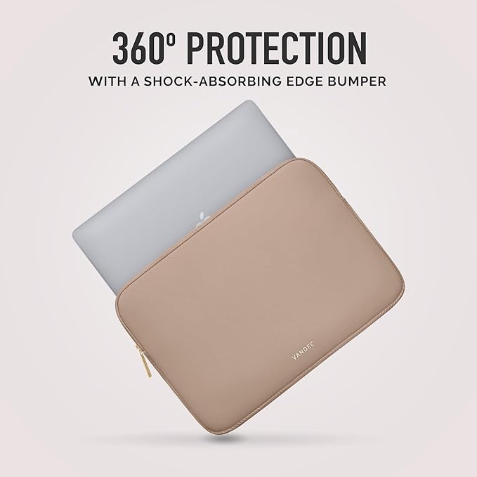 Vandel Slim Laptop Sleeve 13-13.3 inch Laptop Case for Macbook Air 13/Pro 13 Inch- Protective Macbook Case Sleeve, Tablet Carrying Bag Pouch for Lap Top Notebook, Chromebook, Dell, Asus Computer Cover