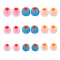 MMYQXI Silicone Replacement Earbud Tips Earbud Covers Ear Tips Fit for in-Ear Headphones (Inner Hole 3.8mm -5.1mm) Earbud Replacement Tips 9 Pairs