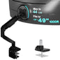 WALI Stacked Triple Monitor Mount for 13-34 inch Screens, 19.8 lbs per Arm
