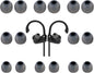 Earbud Tips Ear Bud Tips Soft Anti Slip Washable and Reusable Silicone Replacement Earbud Tips Fit Most in-Ear Earbuds(Inner Hole 3.8mm -5.1mm) 18pcs S M L