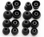 Replacement Ear Tips for Beats Urbeats2.0 Tour2.0 ibeats Beats x, Beats Flex Secure Fit for Powerbeats Pro Silicone Earbuds Washable Sweat-Resistant Noise Isolation 8 Pairs (Black)
