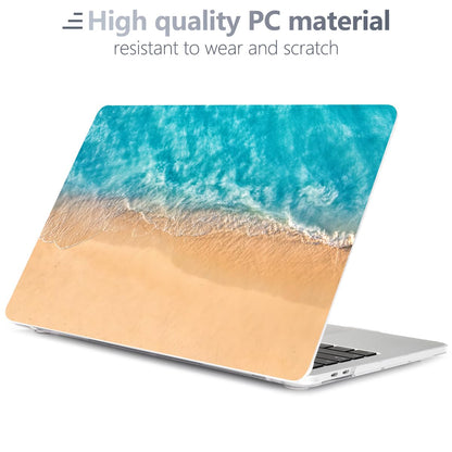 Batianda AstroGrid Case for MacBook Air 13 inch 2018-2020, Beach