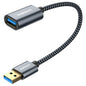 SUNGUY 5Gbps USB 3.0 Extension Cable, 3FT USB Extender, USB A Male to Female Cord, Braided High Data Transfer Compatible with Xbox, Hard Drive, Webcam, USB Keyboard, Mouse, Flash Drive, Oculus VR