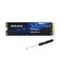 500GB M.2 2280 NVMe SSD with Heatsink, PCIe Gen4.0 Internal Solid State Drive Compatible with PS5/PC, Up to 4800MB/s 3D NAND TLC Dynamic SLC Cache, for PS5 Storage Expansion, 5Year Warranty EN760