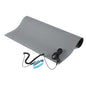 MWRF ESD Mat Kit with Wrist Strap and Grounding Cord - MWRF Source (18 Inches x 30 Inches x 0.12 Inch, Grey)
