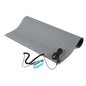 MWRF Source ESD Mat Kit with Wrist Strap and Grounding Cord (2.5 FT x 4 FT x 0.12 Inch, Grey)