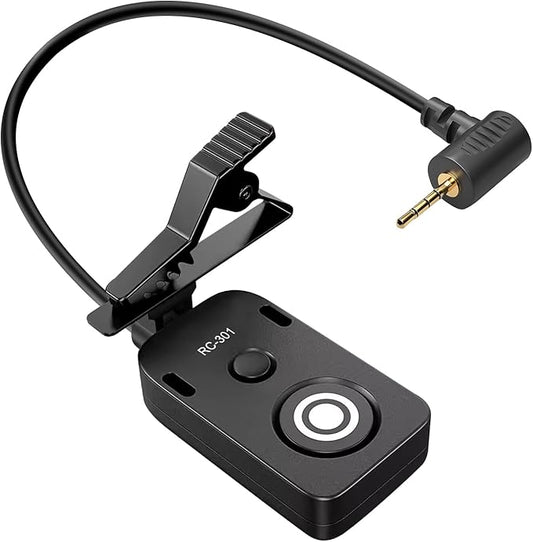 for Leica V-lux114 Cable/for Panasonic Genera Shutter Cable s5 ii S5M2XS GH4 GH5 /6 g85 g9 Remote Camera Small Shutter Release Remote Control V-lux2,V-lux3,V-lux4,V-lux5,V-lux114(RC301-L1 30cm)