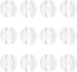 12 Pack Cable Clips, Znben Clear Cord Organizer Holder Adhesive Cord Management Charger Wire Holder Clips for Desk, Home, Office, Car, Cubicle, Nightstand