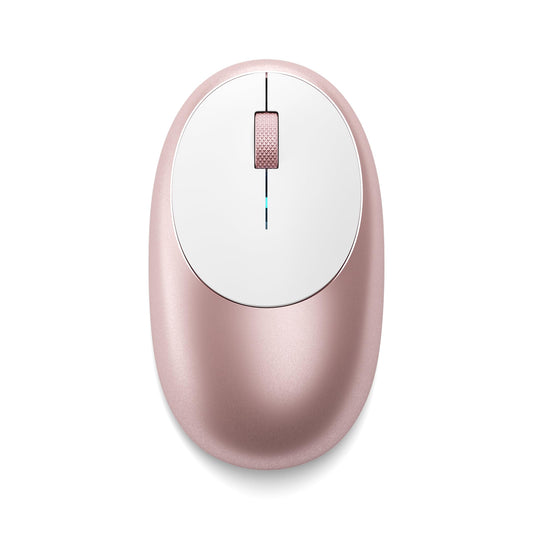 Satechi M1 Wireless Bluetooth Mouse, USB-C Rechargeable, Compact, Rose Gold