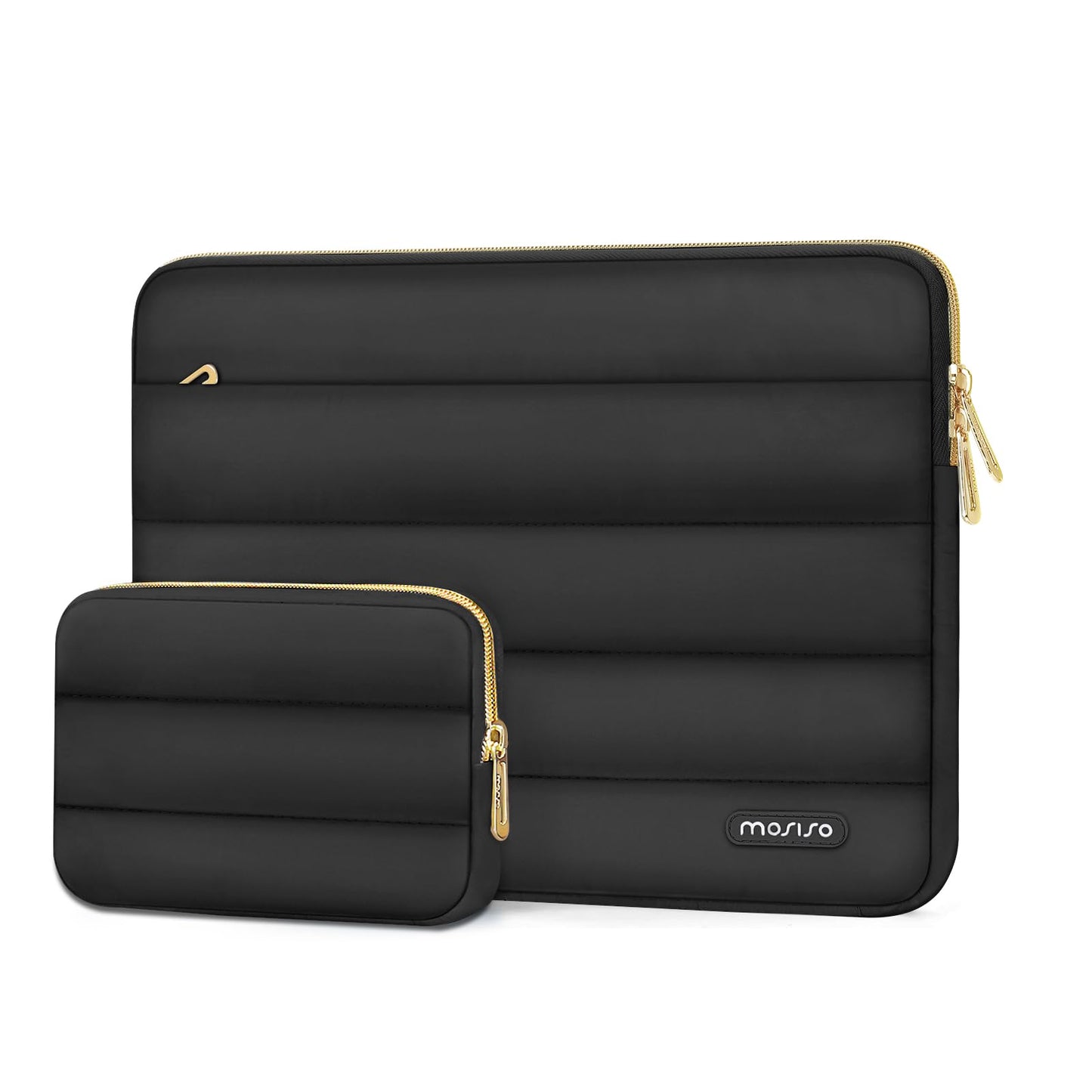 MOSISO Laptop Case 13.3 inch,13-13.3 inch Puffy Laptop Sleeve Carrying Case