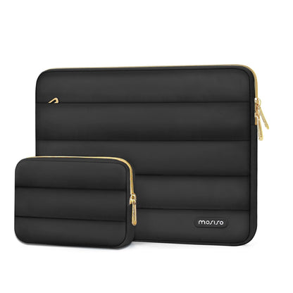 MOSISO Laptop Case 13.3 inch,13-13.3 inch Puffy Laptop Sleeve Carrying Case