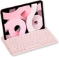 Macally Bluetooth Keyboard for Tablet | Wireless Keyboard for iPad mini/Air/Mini, iPhone (Multi-Device, Built-in Stand, Rechargeable) Easy to Use and Cute Portable