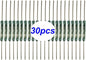30pcs Reed Switch, Normally Open (N/O) Magnetic Induction Switch, Miniature Reed Contact (2mm x 14mm)