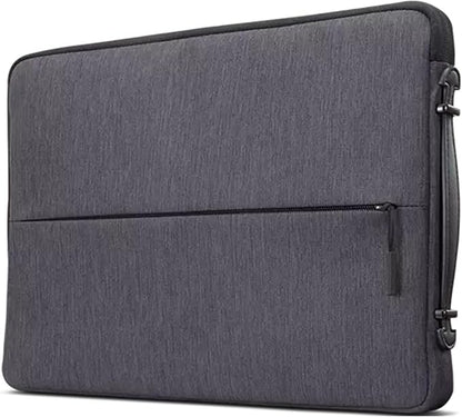 Lenovo 600 Bluetooth Silent Mouse, Blue Optical Sensor, Adjustable DPI, 4 Button & Urban Laptop Sleeve 14 Inch for Laptop/Notebook/Tablet Compatible with MacBook Air/Pro