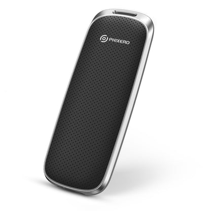 PHIXERO P10PRO External Hard Drive NVMe 1TB, Up to 1050MB/s, USB 3.2 Gen2, Includes 2-in-1 USB C Cable, Portable SSD for iPhone 15/16 PRO/Android/Mac, Black