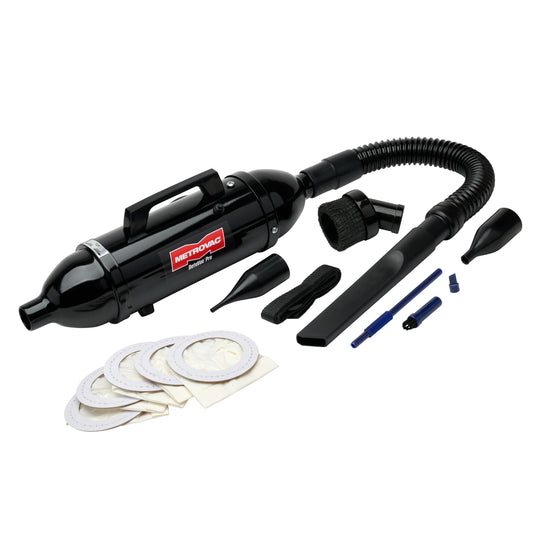 METROVAC DataVac Pro Series 3 MDV-3BA, 900W Handheld Vacuum/Blower with Single Speed Control, Filter, Disposable Bag & Permanent Cloth Bag