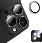 MAGIC JOHN for iPhone 16 Pro Max/16 Pro Camera Lens Protector [Alignment Kit&1:1 Invisible Perfect Fit] 9H Aerospace Tempered Glass Anti-Scratch Durable, Individual Cover Ring, Case Friendly, Set of 2, Clear