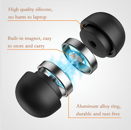 Laptop Cooling Pad,Portable Magnetic Laptop Cooling Stand Laptop Computer Small Invisible Cooler Ball