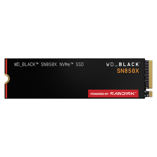 WD_Black SN850X 8TB NVMe SSD - M.2 2280, Up to 7,300 MB/s Read speeds, Up to 6,300 MB/s Write speeds, Gaming Expansion, High Performance Internal Solid State Drive - WDS800T2X0E