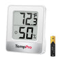 TempPro TempAir 2 Pack Hygrometer Indoor Humidity Meter, Room Thermometer