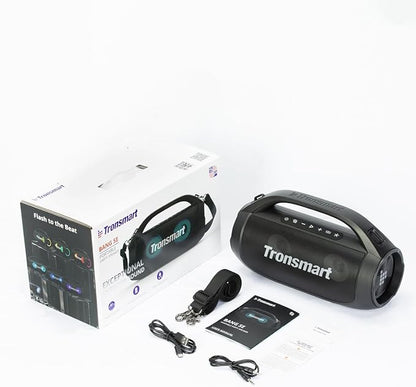 Tronsmart Bang SE Portable Bluetooth Speaker, Colorful LED and 40W Wireless Stereo to Infuse Your Party, Ultra Lightweight Portable Design and IPX6 Waterproof, Suitable for Party/Outdoor/Travel