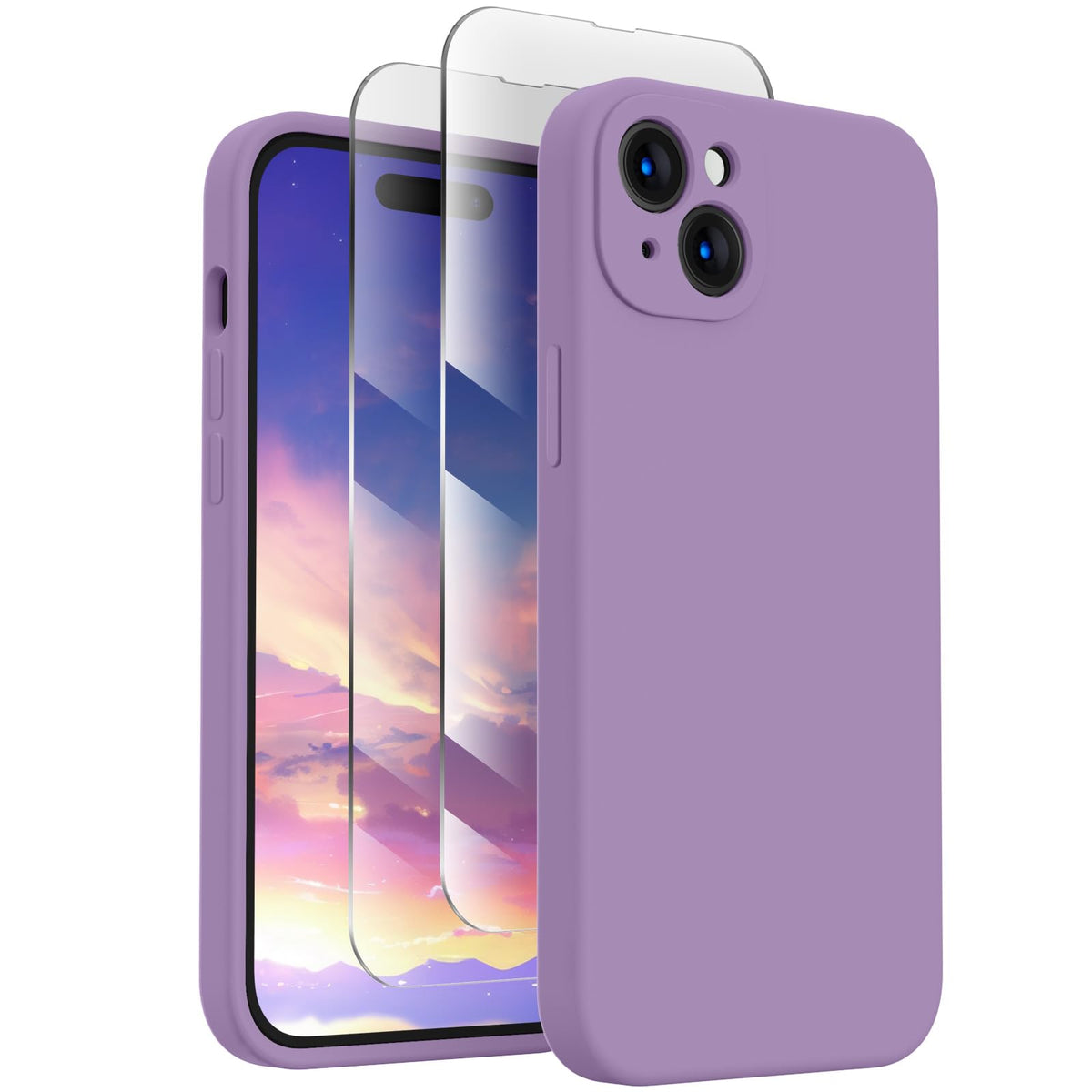 FireNova Designed for iPhone 15 Case, 6.1", Purple