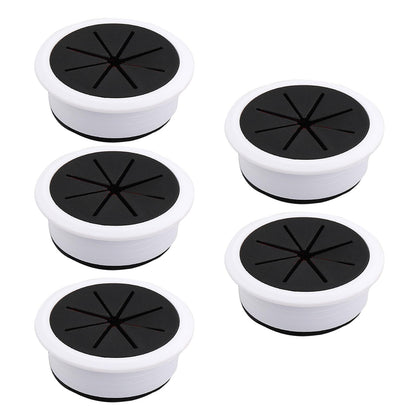 EASYEAH 5 Pcs Desk Grommet 2" / 50 mm, Desk Hole Cover for Cables
