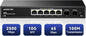 7 Port 2.5Gb Unmanaged Ethernet Switch with 5* 2.5G Base-T Ports, 2*10G SFP Ports, AUMOX PRO 65 Gbps Vlan Switching Capacity Compatible with 100/1000/2500Mbps Plug and Play