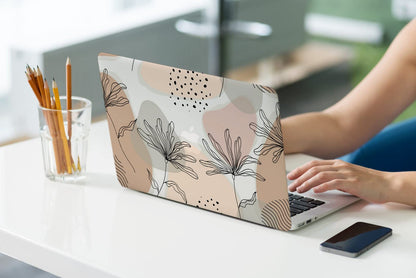 LanBaiLan Compatible for MacBook Pro 13 inch with Touch Bar 2022 2020 2019 2018 2017 2016 Release M1 M2 A2338 A2289 A2251 A2159 A1989 A1706 A1708, Laptop Hard Case & Keyboard Cover, Aesthetic Flower