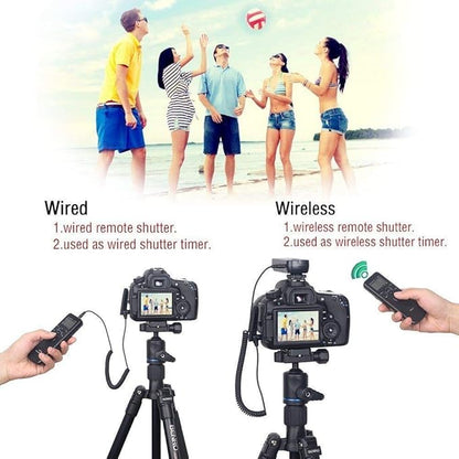 PHOLSY Camera Timer Remote Control with HDR Compatible with Canon R100 R8 R6ii R7 R10 90D 250D 850D 6Dii 7Dii G1Xiii; for Olympus OM-1, EM1X, EM1 II; for Fuji GFX50SII, XT3, XT4, XT5, XT30II