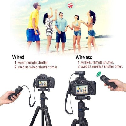 PHOLSY Camera Timer Remote Release Control with Intervalometer for Nikon