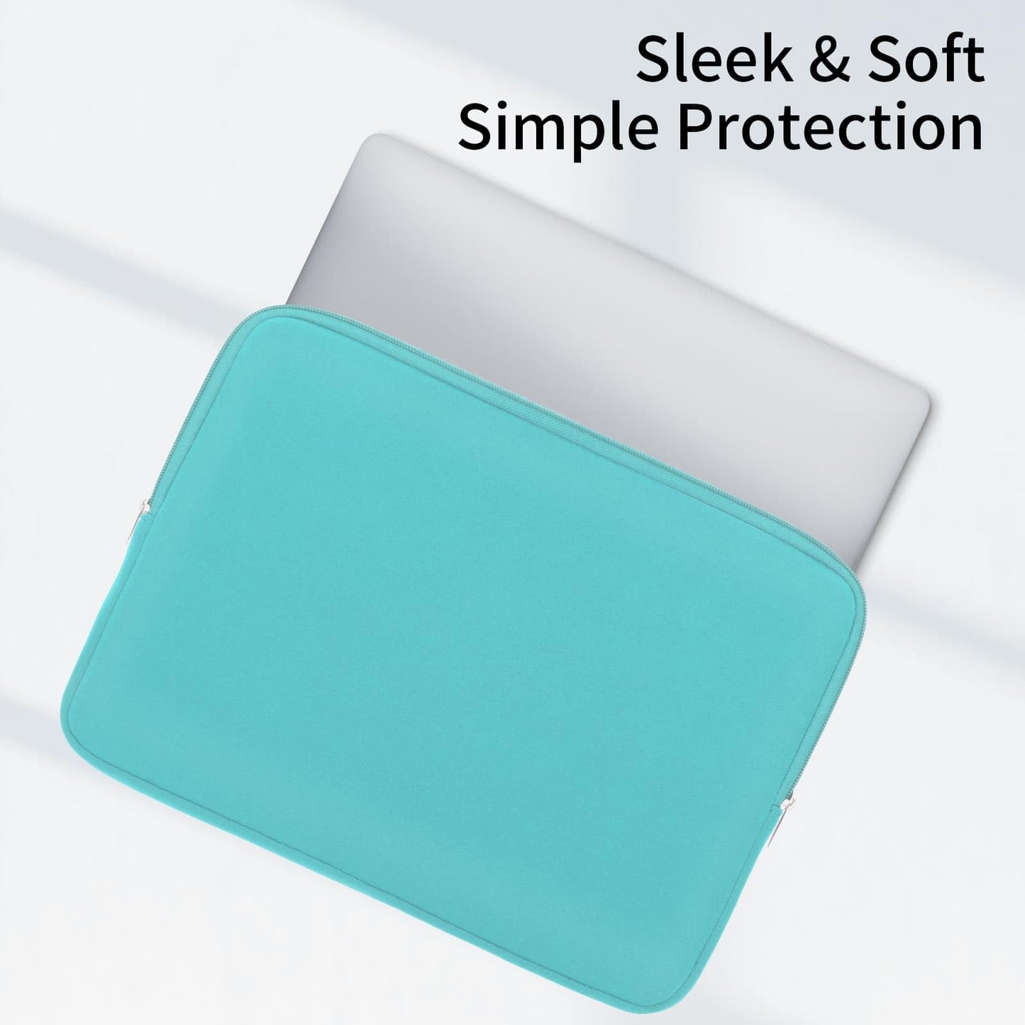 RAINYEAR 13.3 Inch Laptop Sleeve Case Soft Lining Padded Cover, Blue