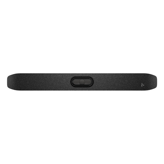 Poly Studio V12 – USB Video Bar for Small Rooms - 4K 20MP Camera, AI-Enhanced Audio, Noise Cancellation, Poly Lens Management - Microsoft Teams, Zoom & Google Meet Compatible - Thoughtfully Made