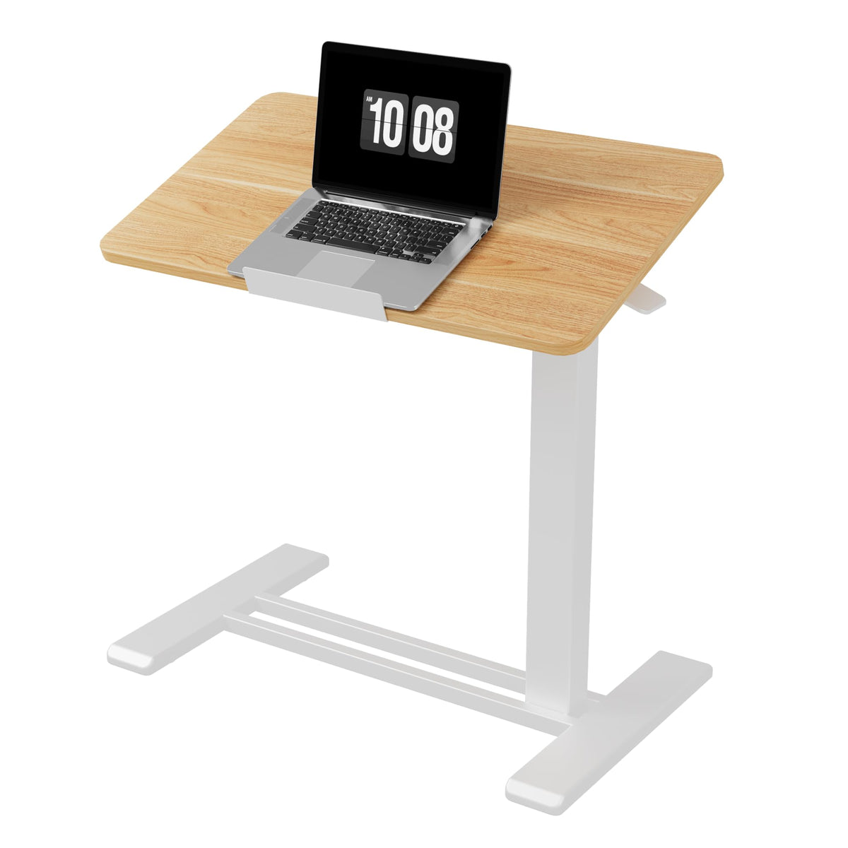 FLEXISPOT H7 PRO 90° Tiltable Mobile Overbed Table with Pneumatic Lift,32''