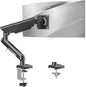 Single Monitor Mount for 22 24 27 32 inch Screen, Gas Spring Arm Holds 4.4-22 lbs, Monitor Desk Mount, Gaming & Home Office Use, VESA 75x75mm & 100x100mm, Freelift Pro Black