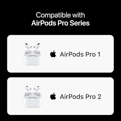 Premium Multi-Flange Eartips for AirPods Pro 1&2 (Medium) – Always Fits, Never Slips