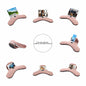Tablet Pillow Stand for iPad and Phone, Three Viewing Angles Phone Holder