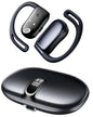 NEOQOQO Open Ear Headphones, Running Headphones for Workout, Black