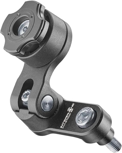 Interphone QUIKLOX Bicycle Mobile Phone Holder for Handlebar - Smartphone Holder for Road Bikes and Mountain Bikes - Bicycle Mount for Smartphone Compatible with Handlebars from 22 mm to 31.8 mm