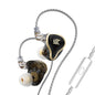CCA KZ Zax in Ear Monitor Headphones 16 Units 7BA 1DD Hybrid Drivers HiFi IEM Earphones High Clarity Metal Gaming Earbuds with 2 Pin Detachable Cable