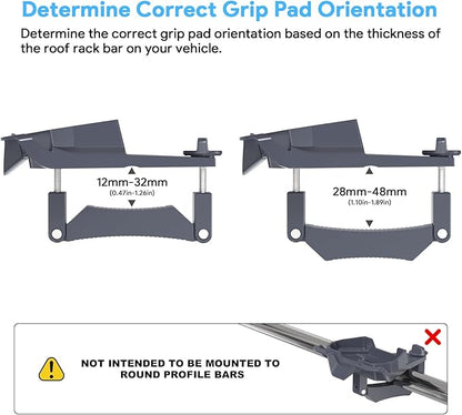 XLTTYWL Starlink Mini Mount, 0.47''-1.89'' Anti-Rust Mimi Starlinks Roof Rack Mount for Accessories Star Link Mini Dishy, Fits Star Link Mimi Standard Pole RV,Caravans,Van Mobility