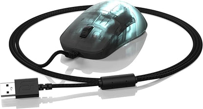 ENDGAME GEAR OP1 RGB Gaming Mouse - Precision Sensor, Kailh GX Switches, White Frost, RGB Lighting, Dark Frost