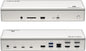 WAVLINK Thunderbolt 4 Dock with 100W Charging, Displaylink Docking Station Quad 4K@60Hz Monitor,3 Thunderbolt 4 Ports, 2.5G Ethernet, Thunderbolt Dock for Mac M1-M4 and PC,Displaylink Driver Required