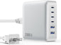 USB C Charger Block 200W[2025 Upgraded] GaN III 6 Port Fast Charging Station Hub,PD 65W USB C Laptop Charger Compatible with MacBook Pro/Air,iPad,iPhone 16/15,Galaxy S23/S24 Steam Deck Dell XPS etc
