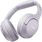 TOZO HT2 Hybrid Active Noise Cancelling Headphones, Wireless Over Ear Bluetooth Headset, 60H Playtime, Hi-Res Audio Custom EQ via App Deep Bass Comfort Fit Ear Cups, for Home Office Travel Purple