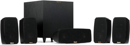 Klipsch Black Reference Theater Pack 5.1 Surround Sound System